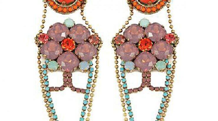 Swarovski Flower Earrings