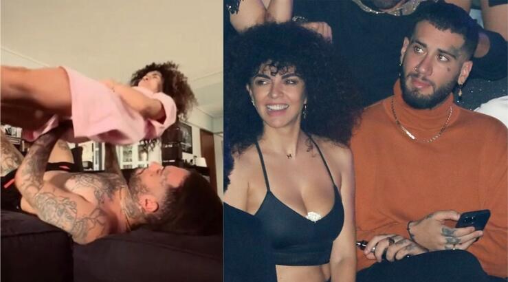 Eπικό βίντεο του Mente Fuerte: Κάνει βάρη με το κορμί της Μαρίας Σολωμού