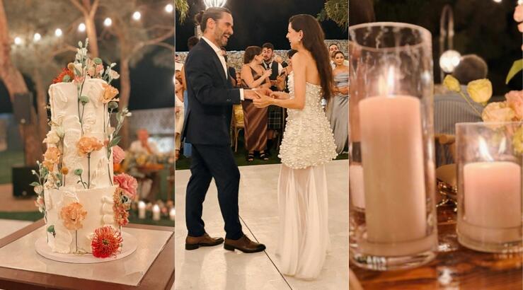 Κλέλια Γιασεμίδου – Πέτρος Αθανασίου: Το wedding party και η ρομαντική διακόσμηση 