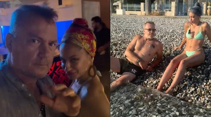 Τόνυ Δημητρίου - Στεφανία Γκουρνέλου: Βουτιές και clubbing στον Πρωταρά