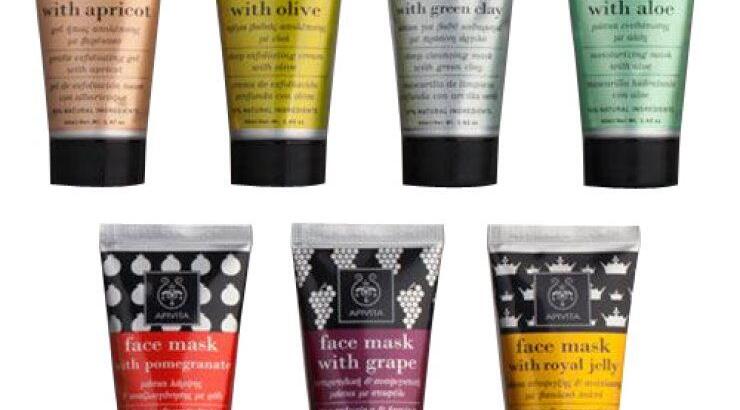 Η Apivita παρουσιάζει... Face Masks & Scrubs