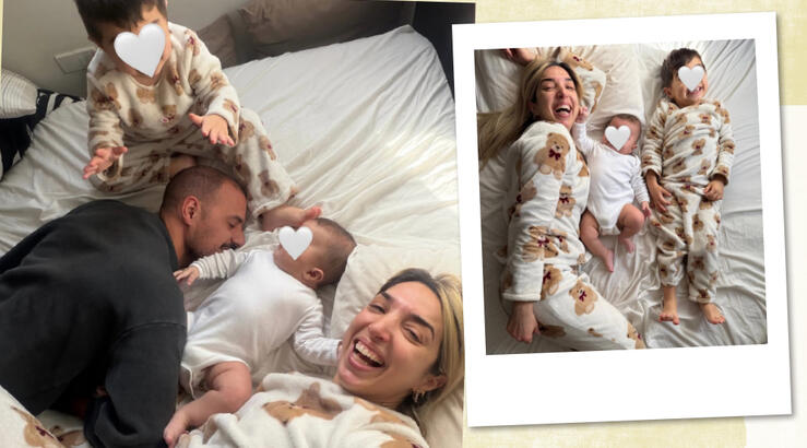 Ανδρεάνα Φραγκούδη - Πάνος Δημητριάδης: Τα τρυφερά στιγμιότυπα με τους γιους τους [εικόνες]