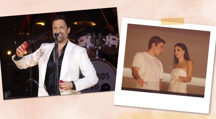 Κωνσταντίνος Αργυρός: Ο φωτογραφικός φακός τσάκωσε τη σύντροφο του να τον απολαμβάνει στην πρεμιέρα του