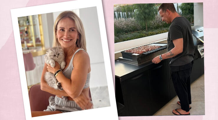 Χρύσανθος Τσουρούλλης: Έψησε σουβλάκια στη σύντροφο του για τα γενέθλια της