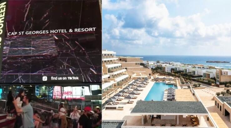 Cap St Georges Hotel & Resort: Το στολίδι της Πάφου στις οθόνες της Times Square [βίντεο]