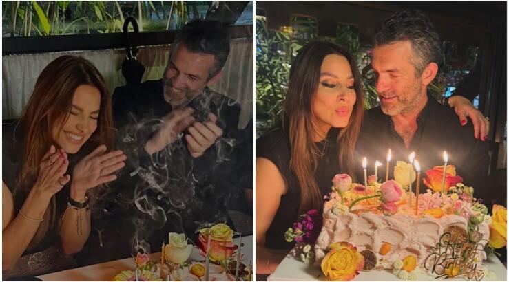 Κωνσταντίνα Ευριπίδου: Έσβησε κεράκια αγκαλιά με τον Φίλιππο Μιχόπουλο [εικόνες]