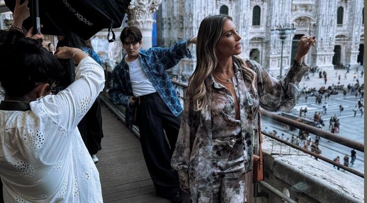 Chocolate Brown: Η φθινοπωρινή απόχρωση μανικιούρ που επέλεξε η Αθηνά Οικονομάκου