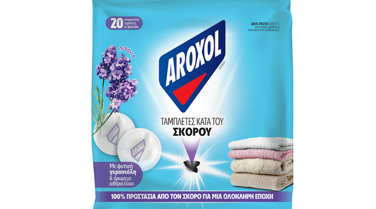 Νέες Aroxol Ταμπλέτες κατά του Σκόρου. Νέα εποχή προστασίας!
