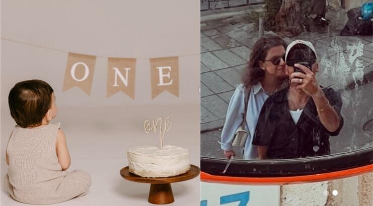 Δραγούμη - Χαραλάμπους: H υπέροχη φωτογράφηση για τα 1α γενέθλια του γιου τους Άρη