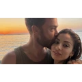 Στέφανος Μιχαήλ - Νάταλι Κάτερ: Ρομαντικές στιγμές και φιλιά στο ηλιοβασίλεμα [εικόνες]
