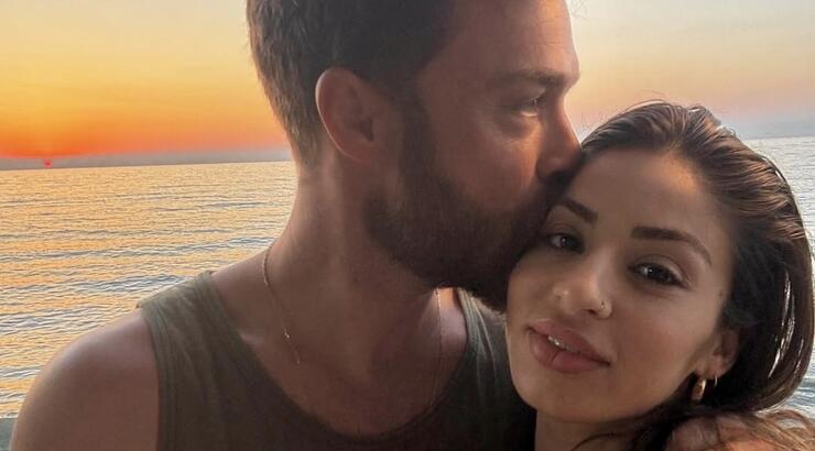 Στέφανος Μιχαήλ - Νάταλι Κάτερ: Ρομαντικές στιγμές και φιλιά στο ηλιοβασίλεμα [εικόνες]