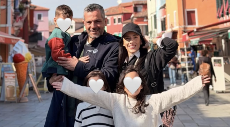 Ρούσσος – Τούρζα: Η ζωγραφιά που τους έκαναν τα παιδιά τους για την 9η επέτειο γάμου τους