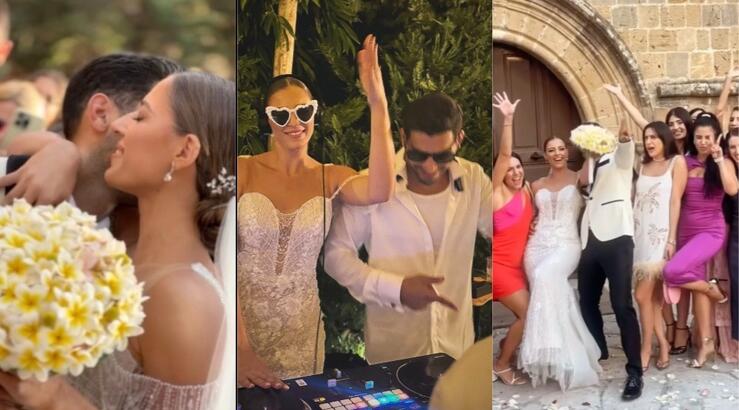 Το ταιριαστό ζευγάρι της κυπριακής showbiz παντρεύτηκε - Τα παραμυθένια στιγμιότυπα