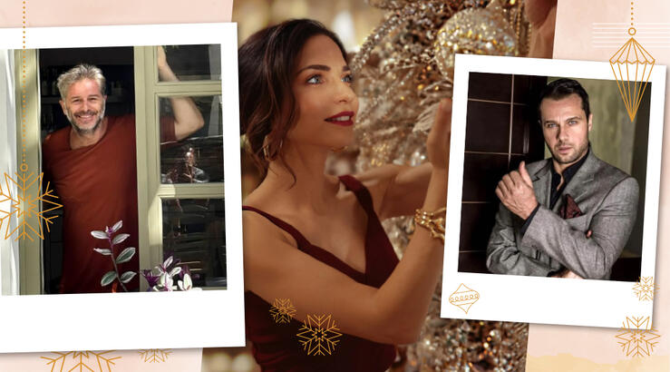 Ελλαδίτες και Κύπριοι ηθοποιοί έστειλαν τις ευχές τους για τα Χριστούγεννα και το νέο έτος [βίντεο]