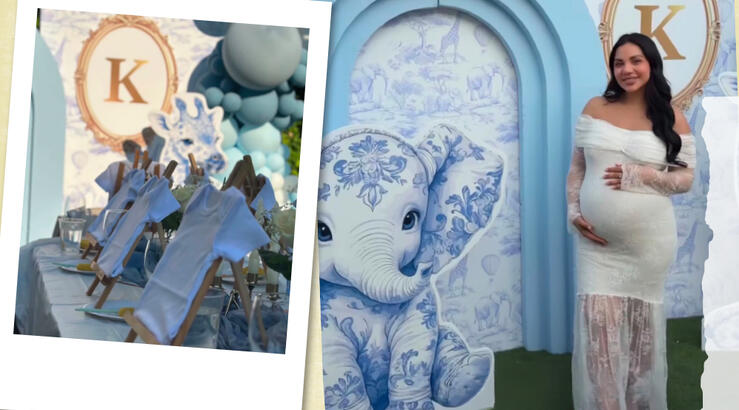 Στέφανη Σόλωνος: Το εντυπωσιακό baby shower λίγο πριν τον ερχομό του γιου της [εικόνες & βίντεο]