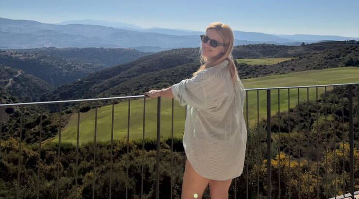Χριστιάνα Αριστοτέλους: Ξέγνοιαστες στιγμές λίγο πριν το τέλος της τηλεοπτικής σεζόν 