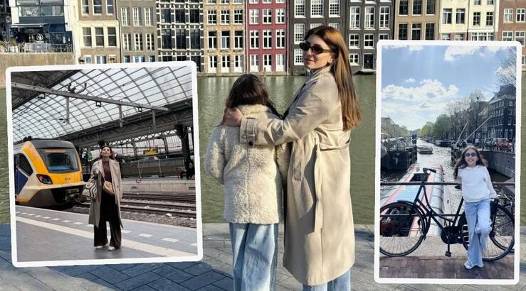Στέλλα Σάββα: Το φωτογραφικό άλμπουμ της πασχαλινής «απόδρασης» με την κόρη της στην Ολλανδία 