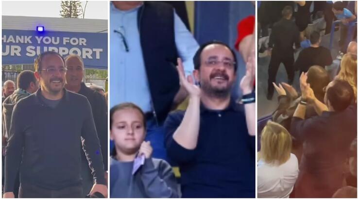 Πανηγύρισε με τους Παφίτες ο ΠτΔ Νίκος Χριστοδουλίδης - Στο γήπεδο μαζί με τις κόρες του [εικόνες & βίντεο]