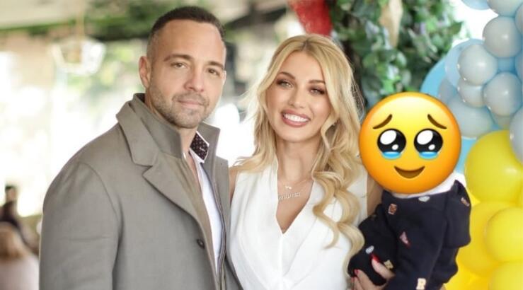 Κωνσταντίνα Σπυροπούλου - Βασίλης Σταθοκωστόπουλος: Βάφτισαν το δεύτερό τους παιδί [εικόνες]