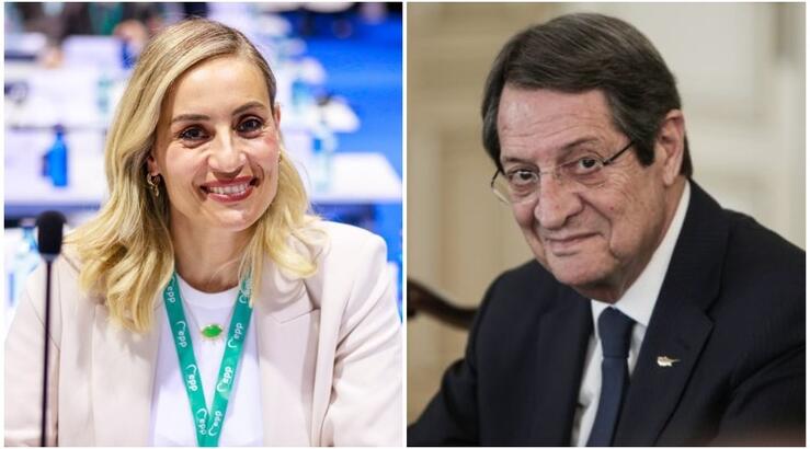 Ελεονώρα Μελέτη: Η συνάντηση με τον Νίκο Αναστασιάδη και το δείπνο που ακολούθησε στη Λευκωσία [εικόνες]