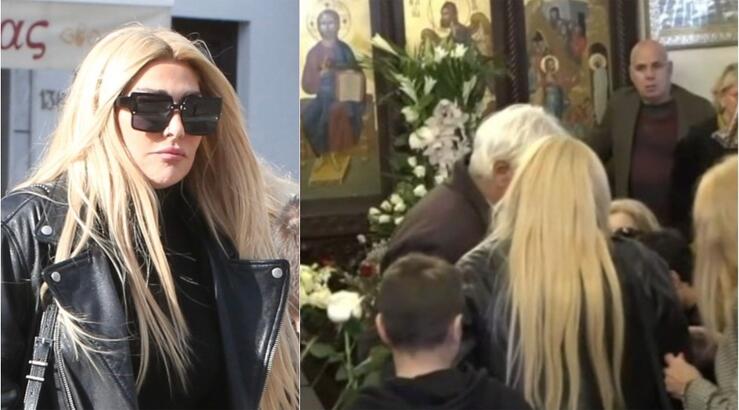 Αγγελική Ηλιάδη: Η αμήχανη στιγμή στην κηδεία της Καίτης Γκρέυ με τον θείο της [βίντεο]
