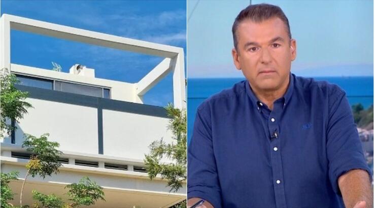 Λιάγκας: Οι πρώτες εικόνες από το σπίτι του μετά την έκρηξη και τη φωτιά που έκαψε όλο τον πάνω όροφο