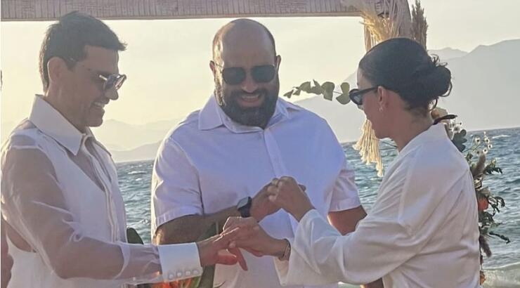 Ελένη Φουρέιρα: Πάντρεψε τον Παντελή Τουτουντζή και τον σύντροφο του [εικόνες]