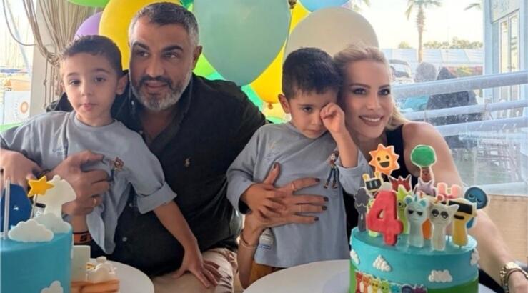 Στέλλα Δημητρίου – Δημήτρης Μιχαηλίδης: Party για τα 4α γενέθλια των δίδυμων αγοριών τους [εικόνες]