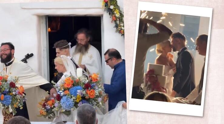 Λαμπερό ζευγάρι της ελληνικής showbiz ανέβηκε τα σκαλιά της εκκλησίας [εικόνες & βίντεο]