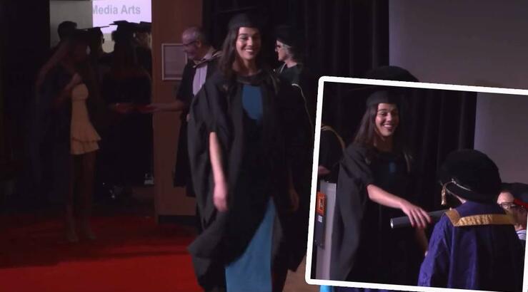 Περήφανοι γονείς Βανδή – Νικολαΐδης: Η κόρη τους Μελίνα αποφοίτησε από τη δραματική σχολή [βίντεο]