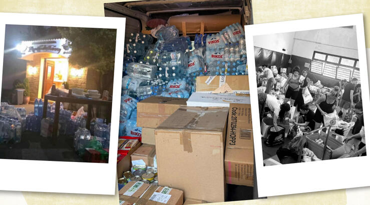 Συγκινητική η προσέλευση του κόσμου στα σημεία συγκέντρωσης προϊόντων για τους πυρόπληκτους 