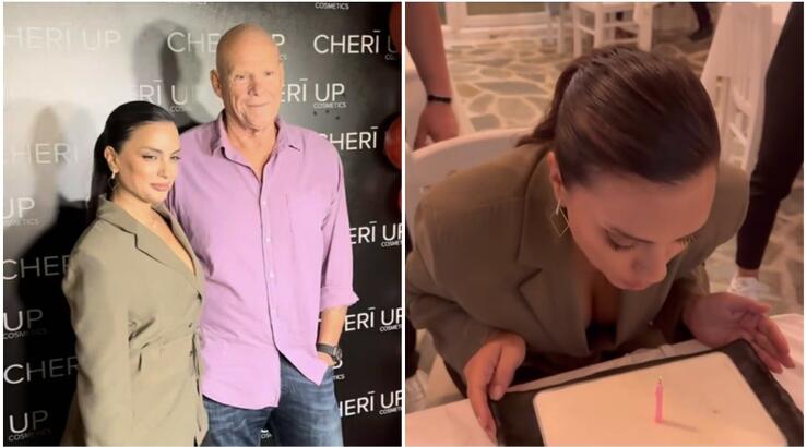 Ελπίδα Ιακωβίδου: Η τούρτα έκπληξη από τον σύζυγό της σε βραδινή τους έξοδο [βίντεο]