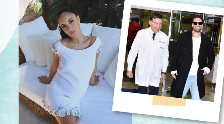 Κωνσταντίνος Αργυρός: Τα πρώτα στιγμιότυπα και τα πρώτα λόγια έξω από το μαιευτήριο [εικόνες & βίντεο]