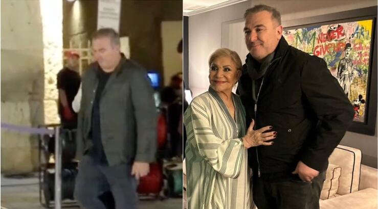 Aντώνης Ρέμος: Η στιγμή που αναχωρεί σοκαρισμένος μετά την κατάρρευση της Μαρινέλλας