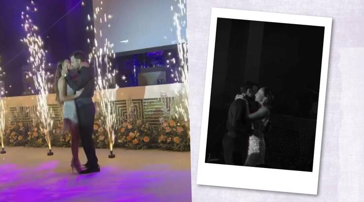 Γάμος Ανδρέα – Σιμώνης: Ο πρώτος χορός του νεόνυμφου ζευγαριού [βίντεο] 