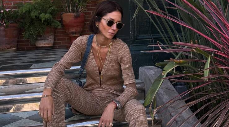 Σοφία Καρβέλα: Τρώει μακαρόνια του φούρνου στο Manhattan [εικόνες]