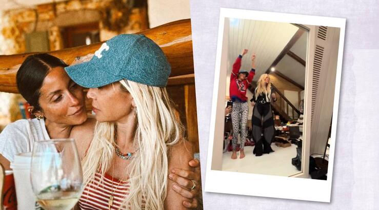 Άννα Βίσση: Χορεύει με την κόρη της Σοφία στο dressing room ενώ διαλέγουν outfits [βίντεο]
