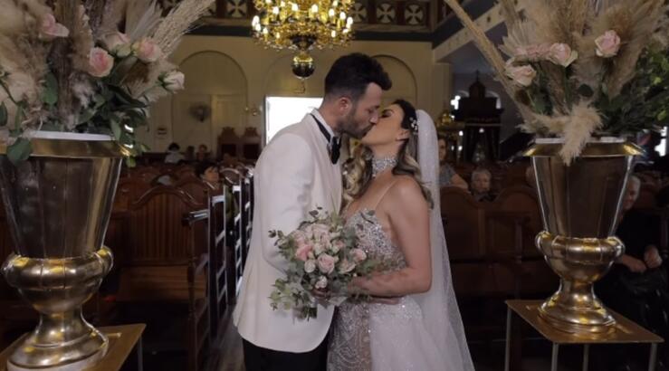 Γεωργία Βρανά: Όσα έγιναν στη δεξίωση του γάμου της - Η ανατρεπτική είσοδος του ζεύγους και το γλέντι [βίντεο]