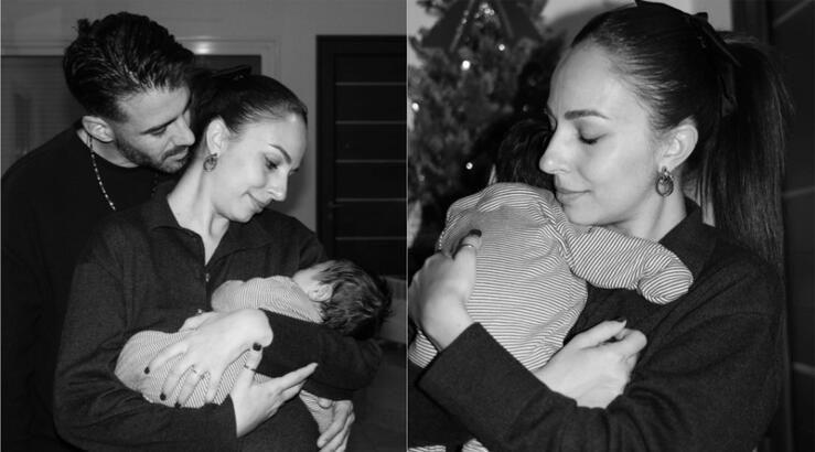 Xριστίνα Κυριάκου - Δημήτρης Παστελλάς: Οι πρώτες οικογενειακές στιγμές με τον γιο τους