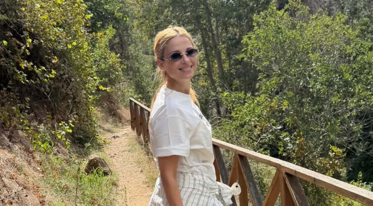 Χριστιάνα Αριστοτέλους: Κυριακάτικο hiking για την παρουσιάστρια [εικόνες]