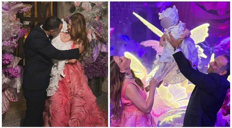 Μαρία Λοΐζου – Κωνσταντίνος Χαραλάμπους: Βάφτισαν την κόρη τους [εικόνες & βίντεο] 