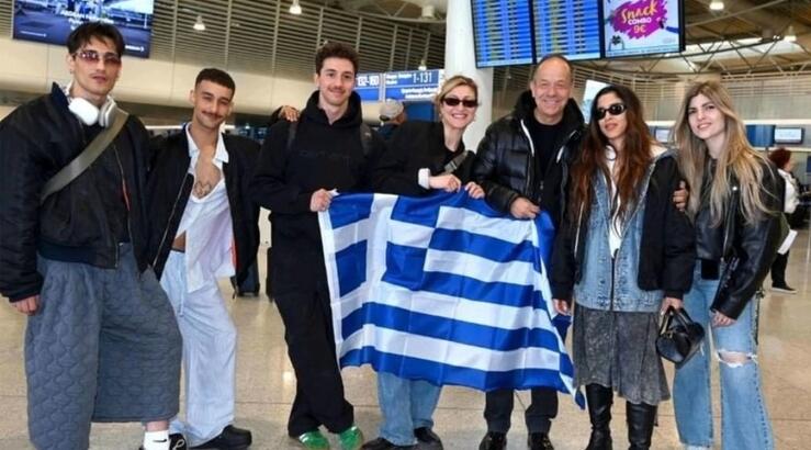 Αναχώρησε για Σουηδία η ελληνική αποστολή της φετινής Eurovision [βίντεο]