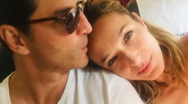 Ρουβάς - Ζυγούλη: Με τους γιους τους απαθανατίστηκαν σε διακοπές τους στη Σκιάθο [εικόνες]