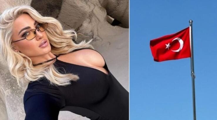 Ιωάννα Τούνη: Αντιδράσεις από τους Κύπριους για την τουρκική σημαία που ανήρτησε στο instagram της [εικόνα]