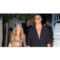 Αθηνά Οικονομάκου - Bruno Cerella: Βόλτα στη Μύκονο χέρι - χέρι [εικόνες]