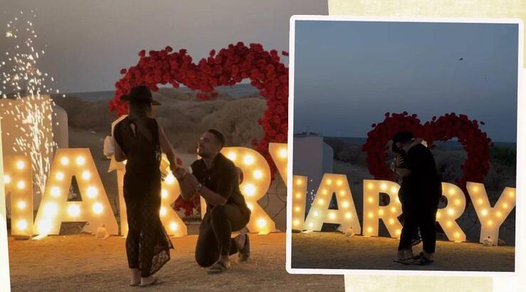 Σάκης Κατσούλης: Έκανε μία άκρως ρομαντική πρόταση γάμου στη Μαριαλένα Ρουμελιώτη [βίντεο]