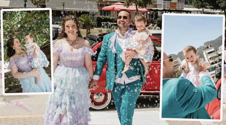 Μαυρίκιος – Ιλάειρα: Οι επίσημες φωτογραφίες από την παραμυθένια βάφτιση της κόρης τους 