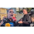 Εκνευρισμενος ο Μπισμπίκης στις πρώτες δηλώσεις: «Δεν εγκατέλειψα, δεν κρύφτηκα, δεν άφησα κανέναν»
