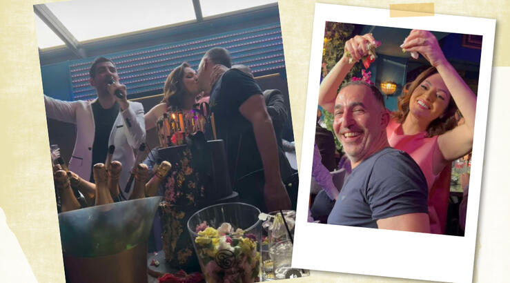 Γιώτα Κουφαλίδου: Οι τρυφερές στιγμές στο πάρτι για τα 50χρονα του συζύγου της [βίντεο]