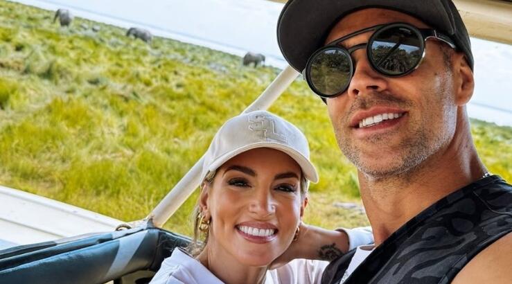 Αθηνά Οικονομάκου - Bruno Cerella: Για safari στην Κένυα [εικόνες]